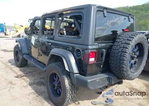 2020 Jeep Wrangler Unlimited Sport S 4X4 from USA, damaged, VIN 1C4HJXDG7LW263975